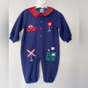 Carriage Boutiques by Friedknit Creation Vintage Romper size 12 months